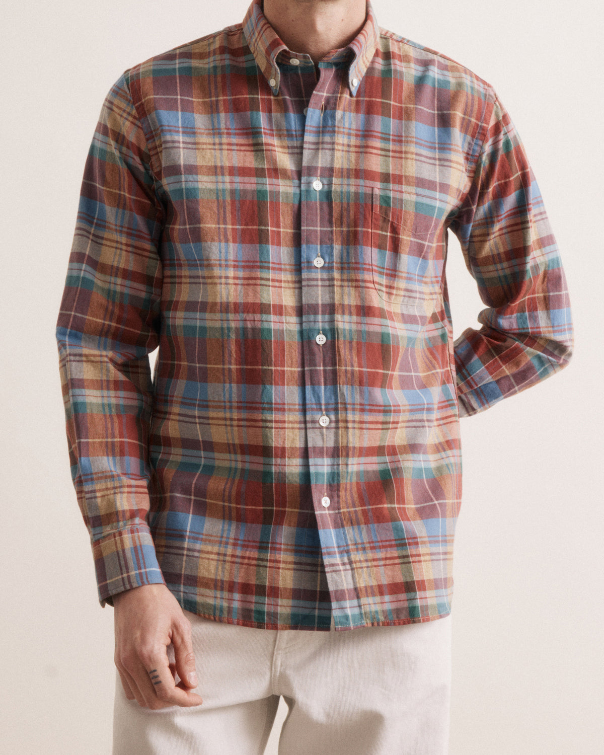 Pitt Plaid Shirt - Copper