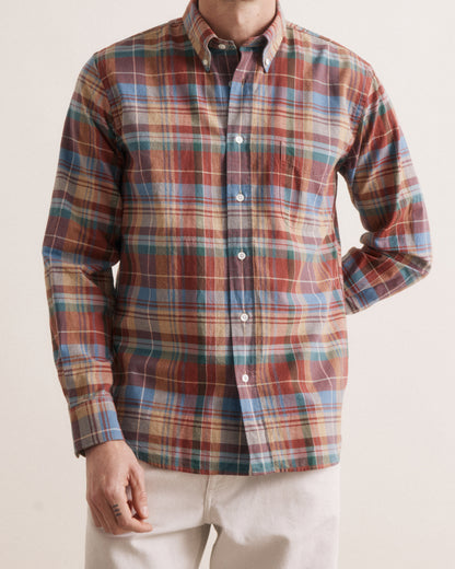 Pitt Plaid Shirt - Copper