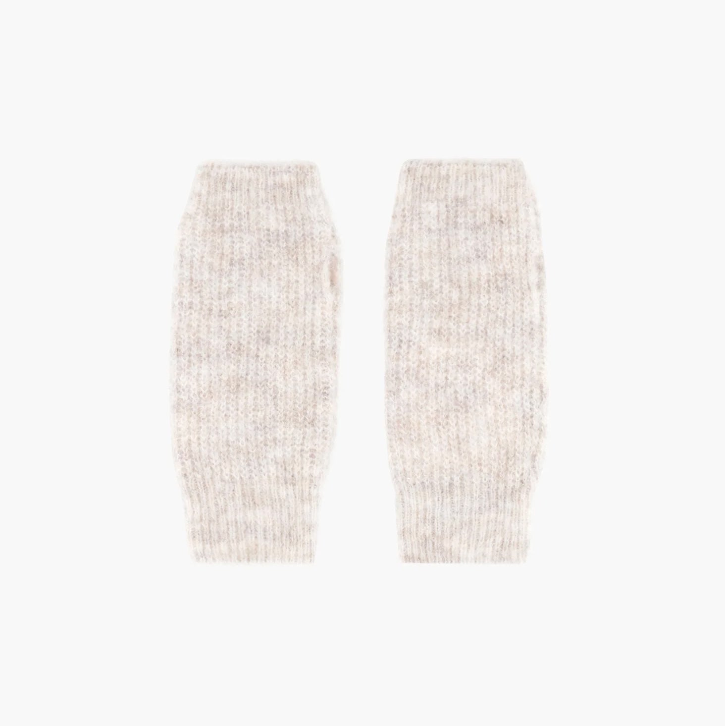 Boumba Marl Knit Mitt - Greige