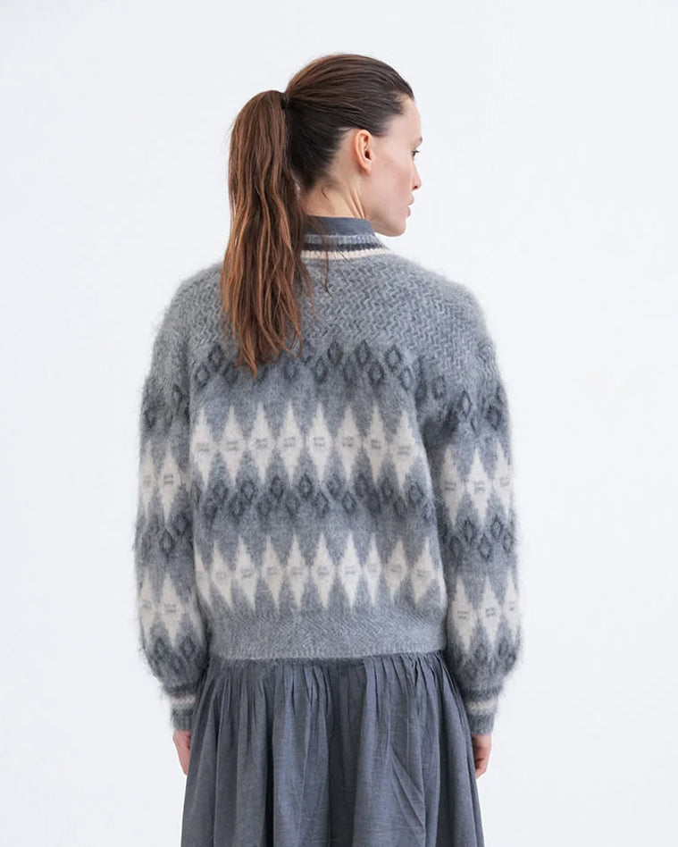 Balwina Knit Cardigan - Grey