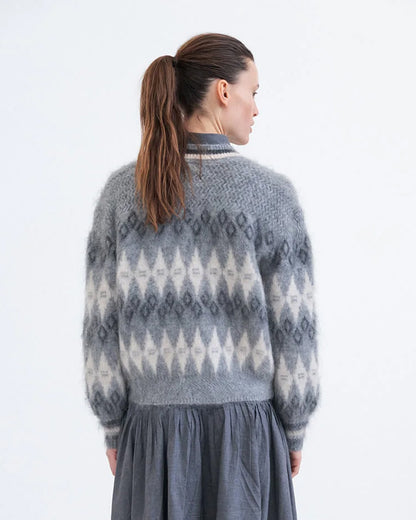 Balwina Knit Cardigan - Grey