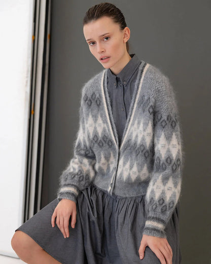 Balwina Knit Cardigan - Grey