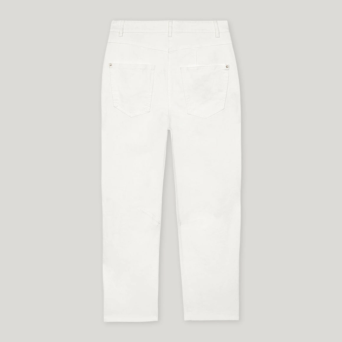 Barrel Leg Jean - Off White