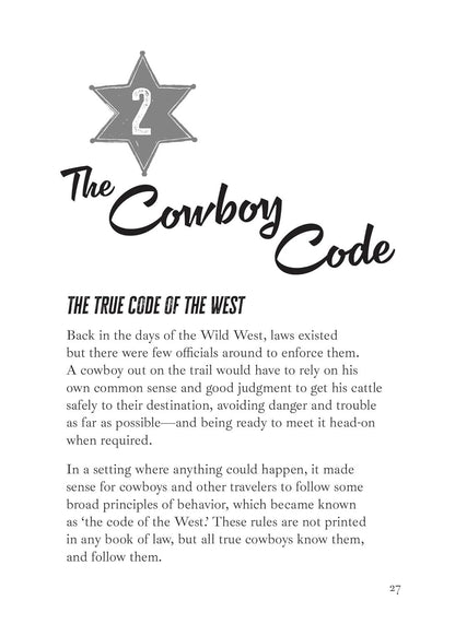 Be More Cowboy