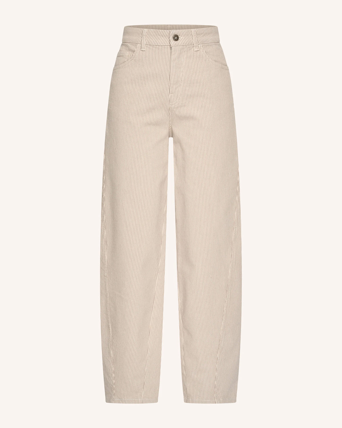 Begum Stripe Jean - Sand Stripe