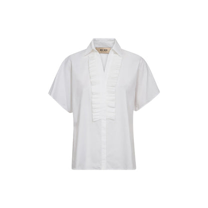 Biana Short Sleeve Shirt - White