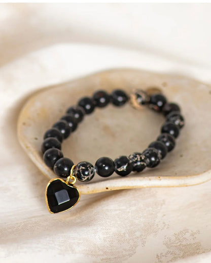 Spirit Stone Bracelet - Black