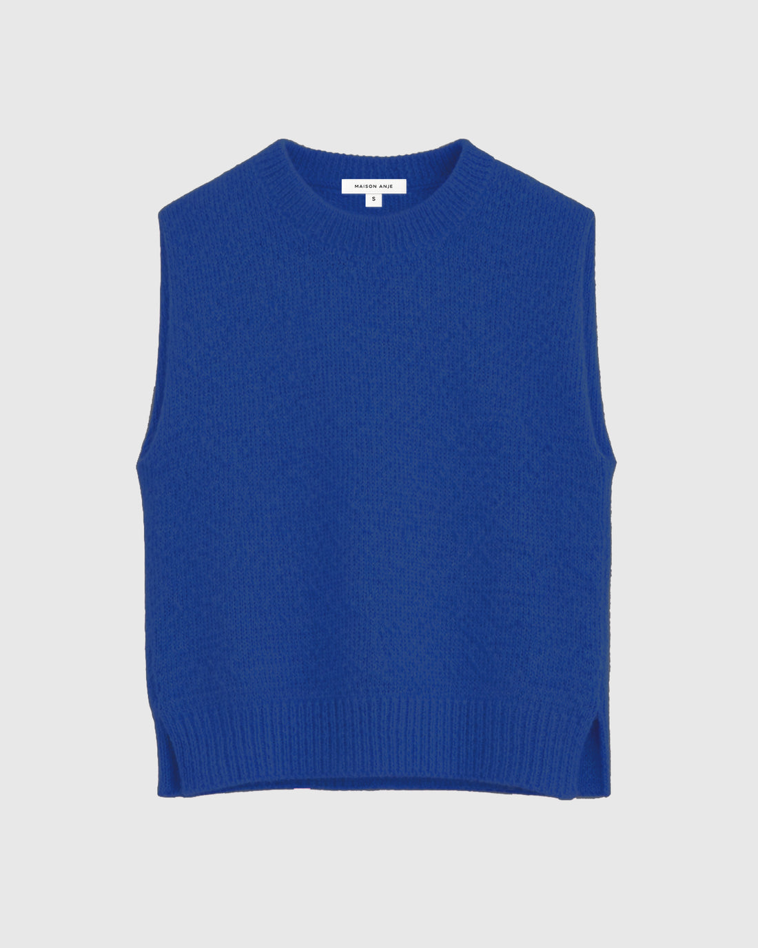 Blissy Sleeveless Knit - Electric Blue