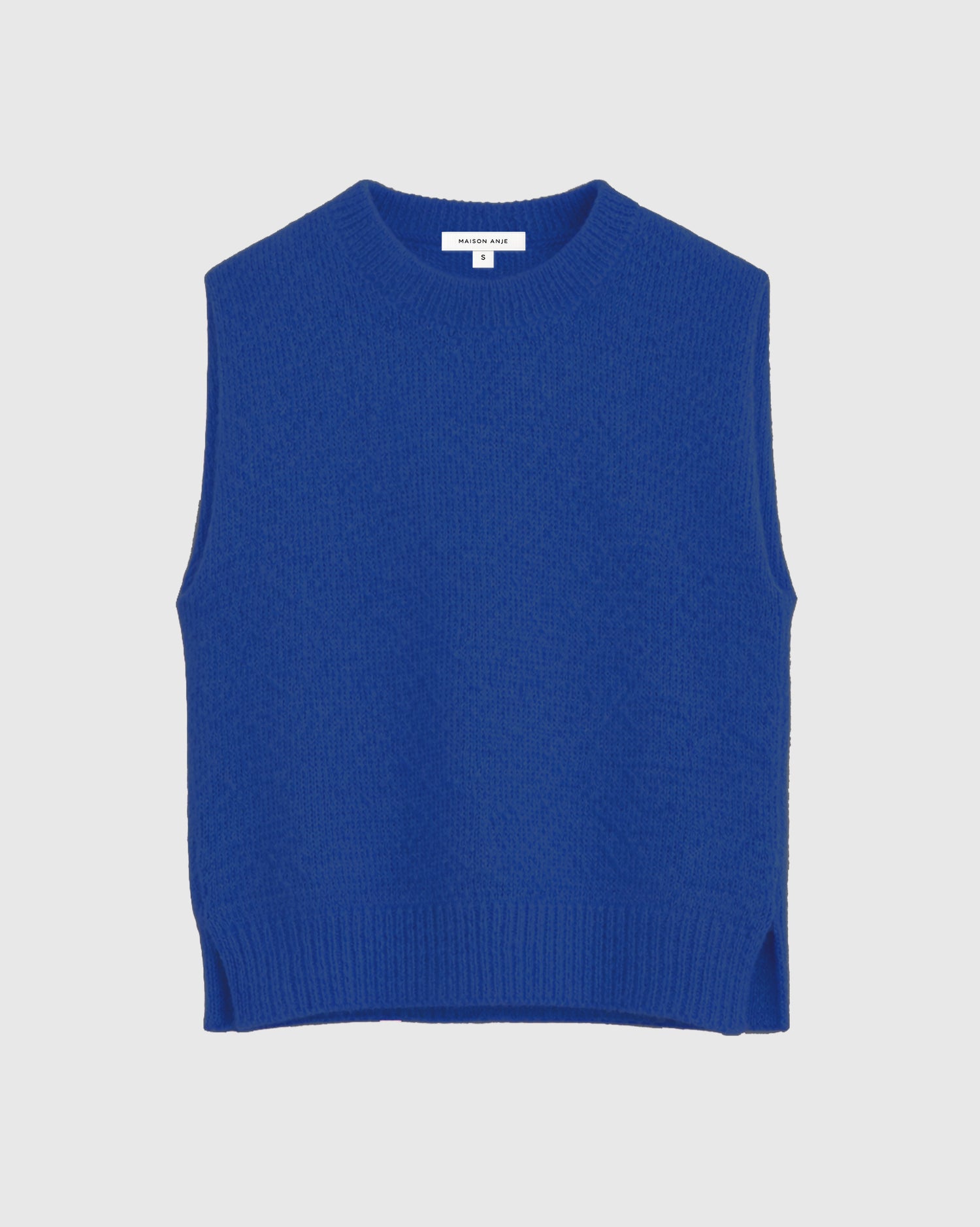Blissy Sleeveless Knit - Electric Blue