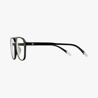 Brad Glossy Glasses - Black Noir