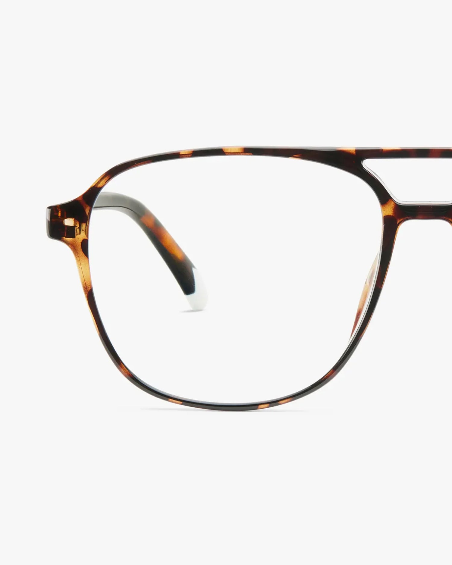 Brad Glossy Reading Glasses - Tortoise