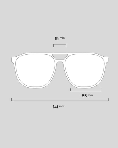 Brad Glossy Reading Glasses - Tortoise
