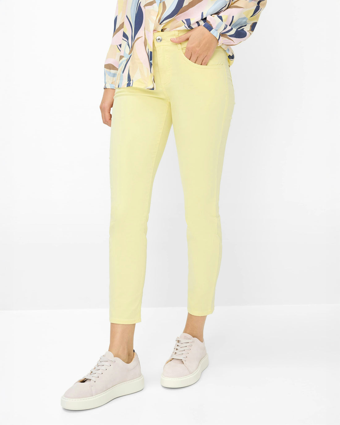 Shakira 5 Pocket Trousers - Buttercup