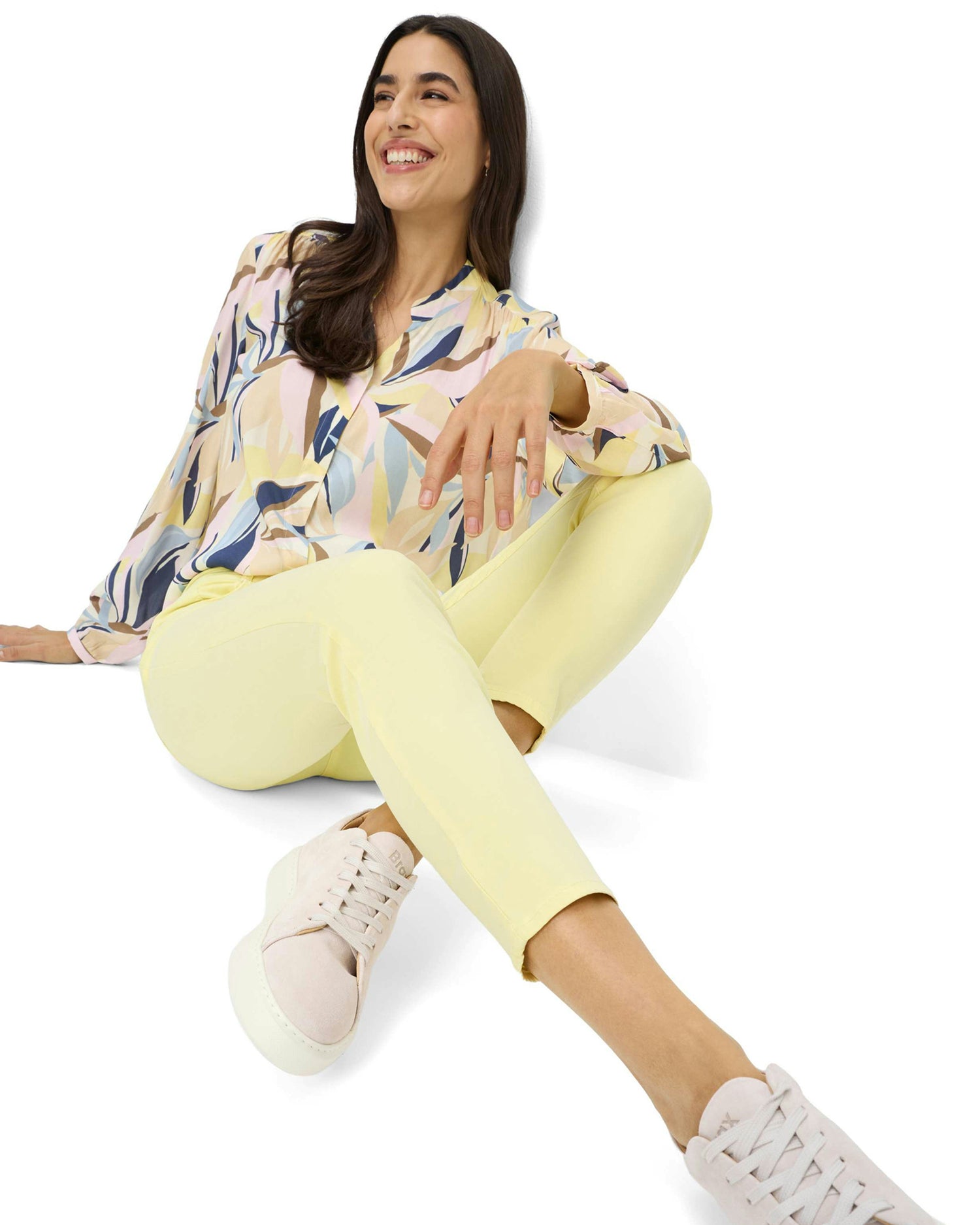 Shakira 5 Pocket Trousers - Buttercup