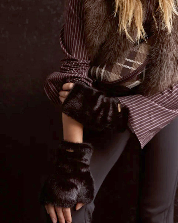 Britamu Fingerless Gloves - Black