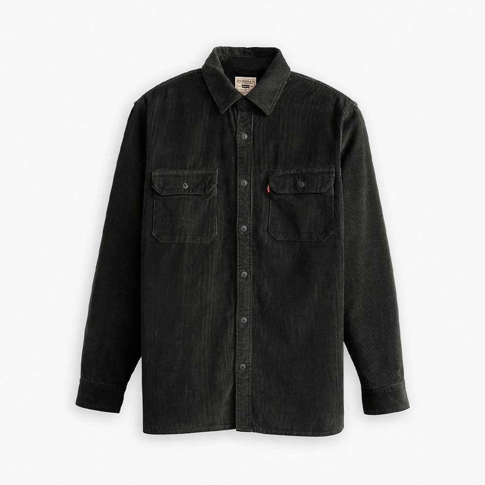 Jackson Worker Shirt - Jet Black Corduroy