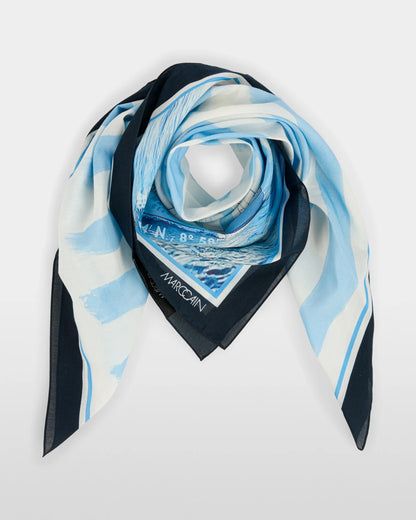 Nautical Scarf - Blue