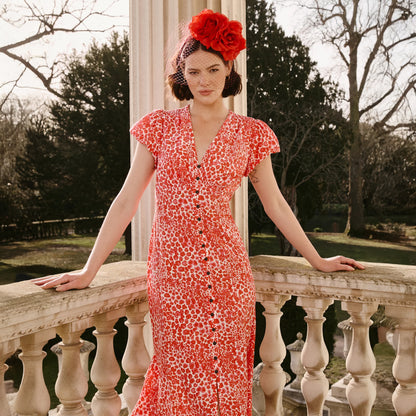 Leila Dress - Red