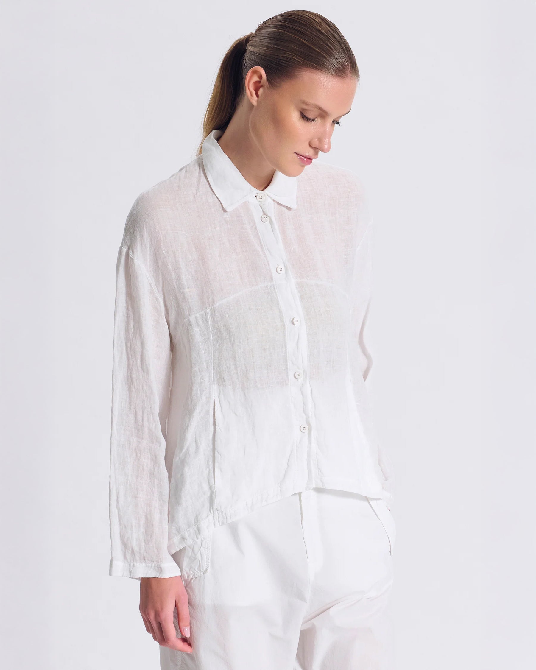 Linen Shirt - White