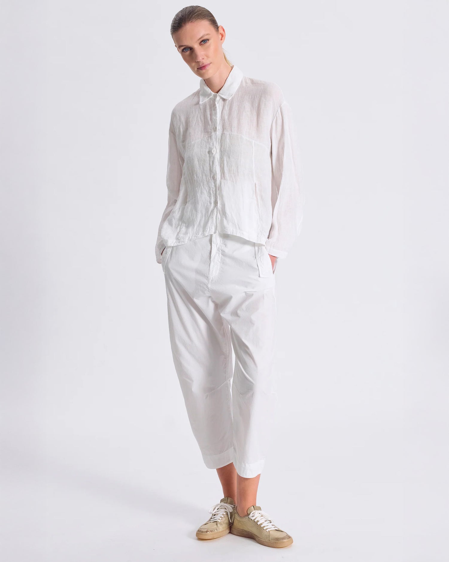 Linen Shirt - White