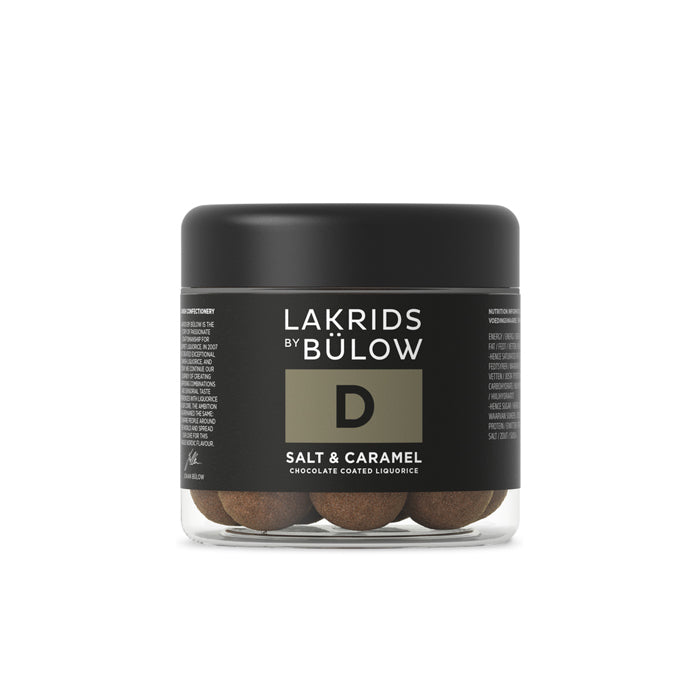 Chocolate Coated Liquorice D Salt &amp; Caramel - Small 115g