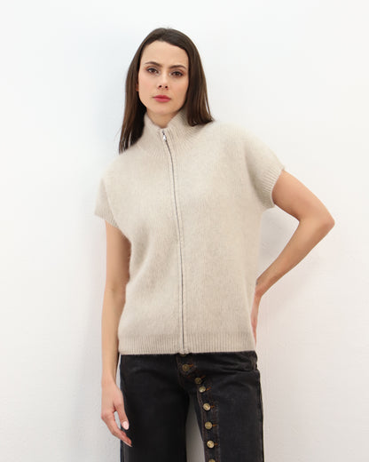 Raccoon Gilet - Stone