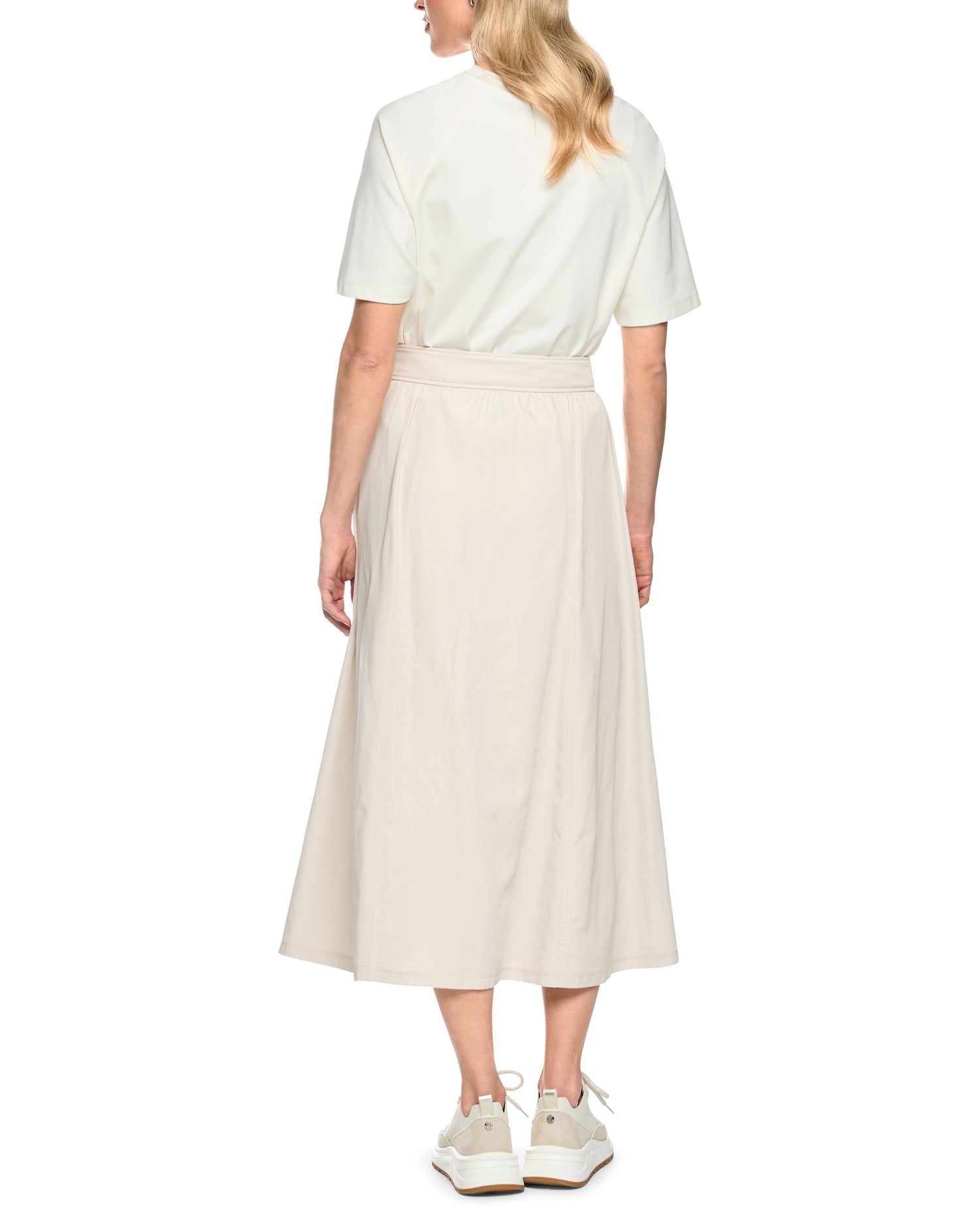 Cotton Skirt - Cream