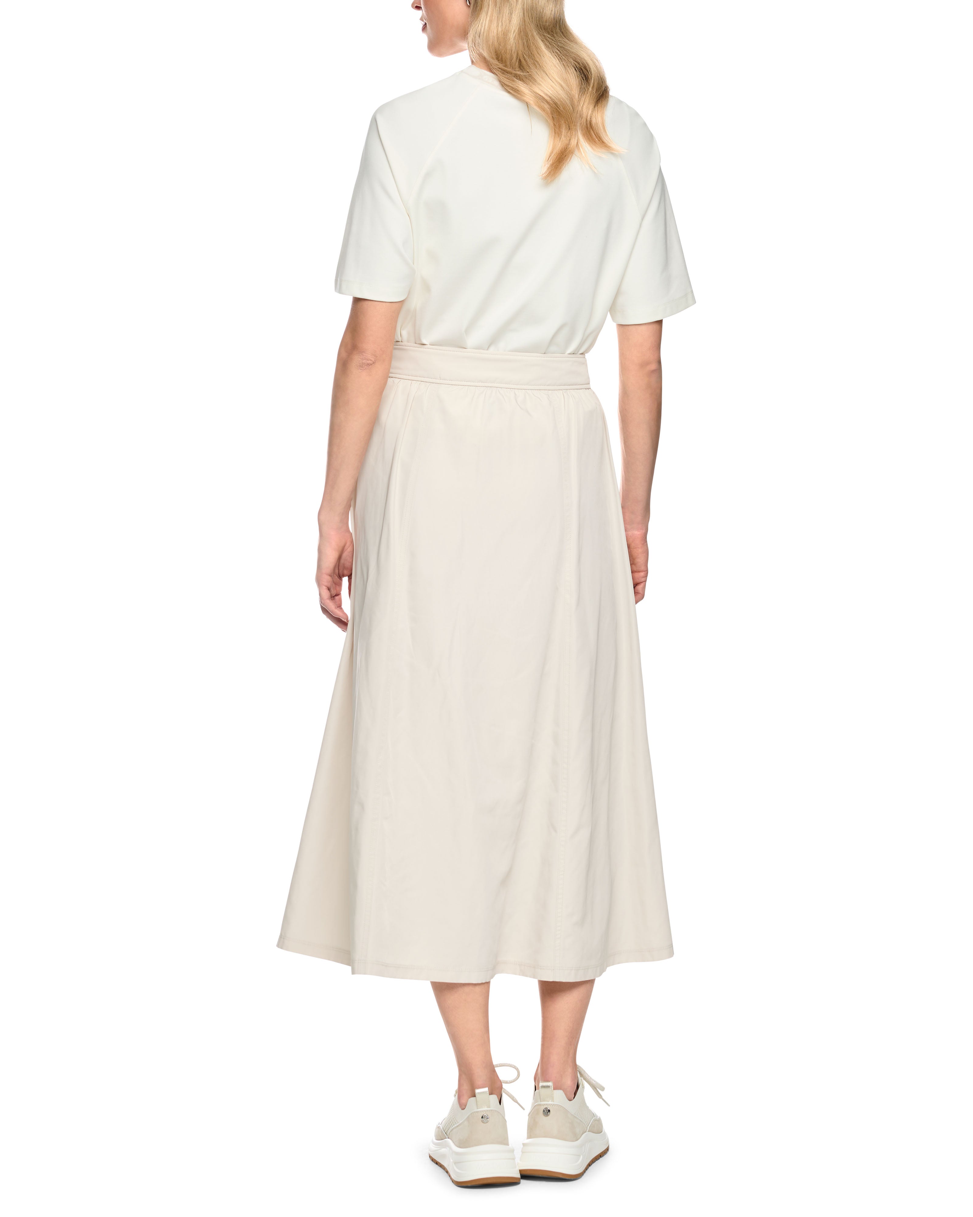 Cotton Skirt - Cream