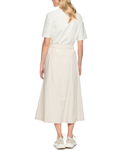 Cotton Skirt - Cream
