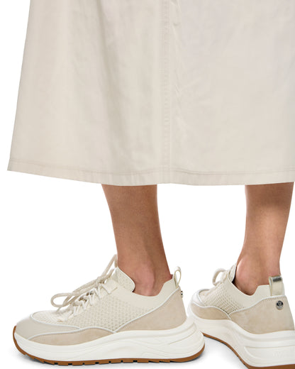 Cotton Skirt - Cream
