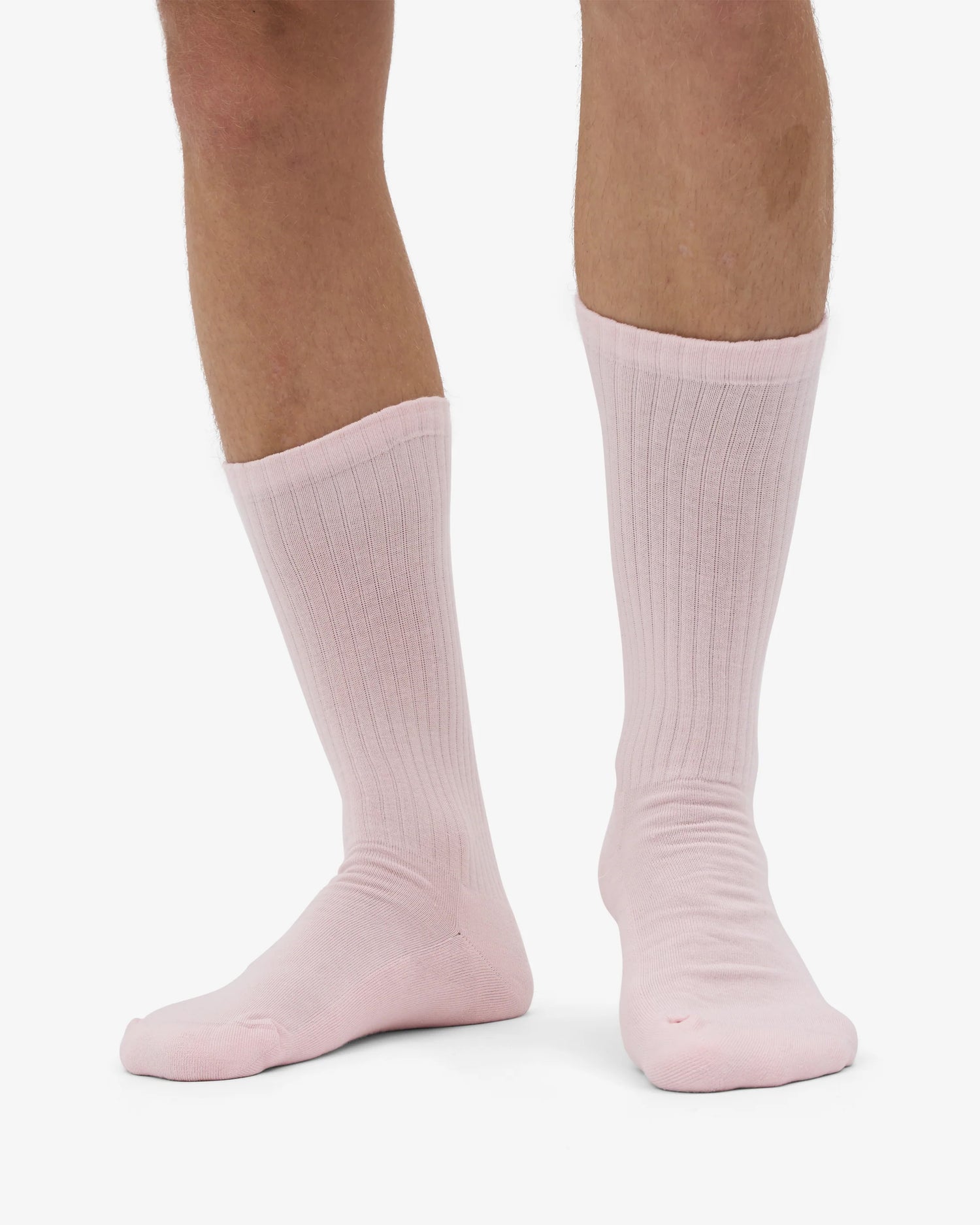 Organic Active Sock - Faded Pink