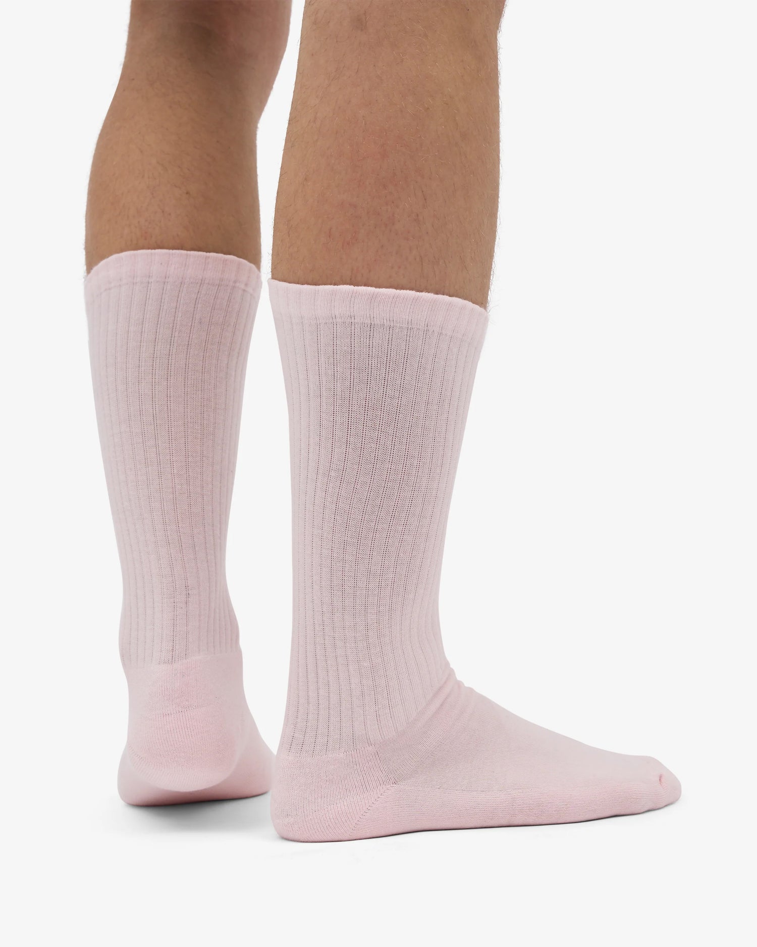 Organic Active Sock - Faded Pink