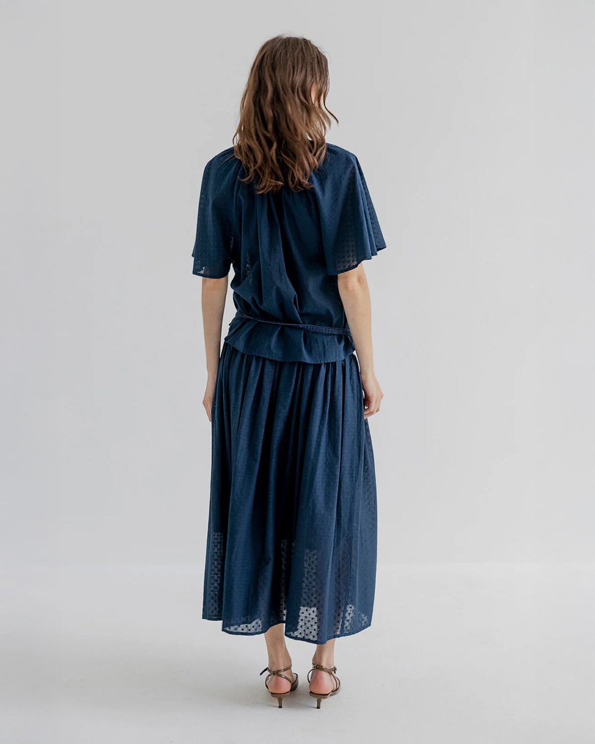 Candie Long Skirt - Stormy