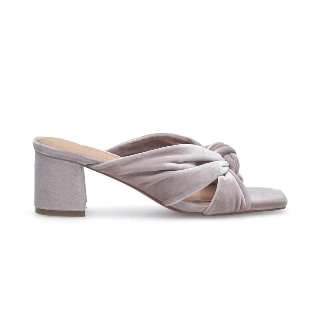 Carla Slip On Heel - Powder