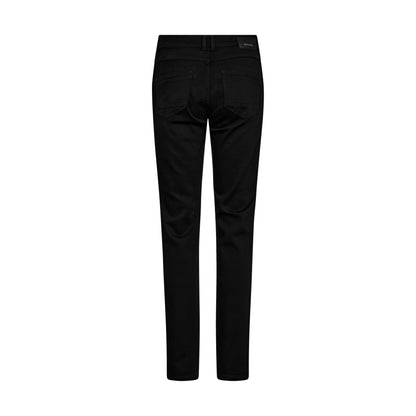 Carla Naomi Coated Pant - Black