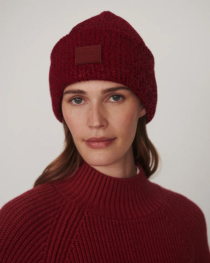 Carly Knit Beanie 2.0 - Rumba Rose