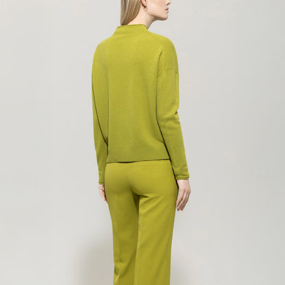 Cashmere Blend Jumper - Acid Green