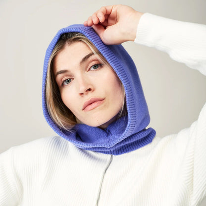 Cashmere Hood - Bright Blue