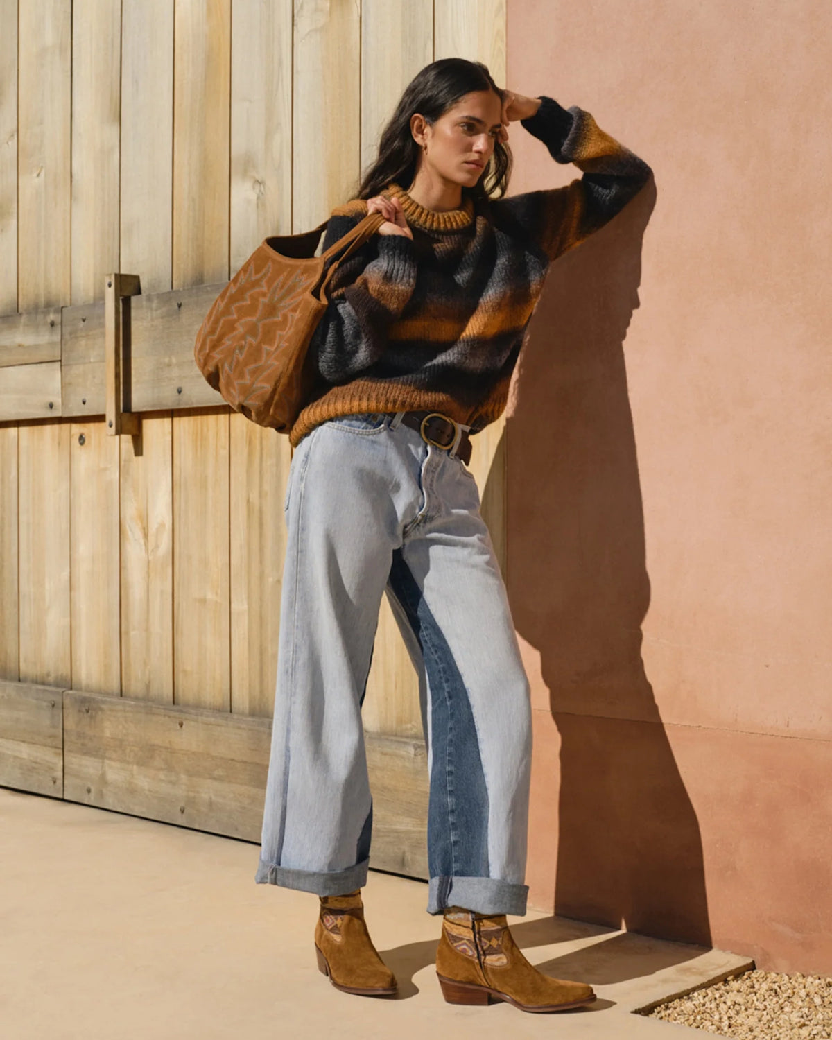 Cassidy Killim Boot - Peat