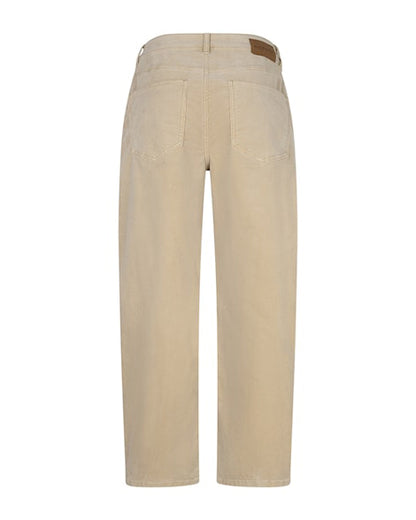 Caitlina Fine Cord Trousers - Pebble