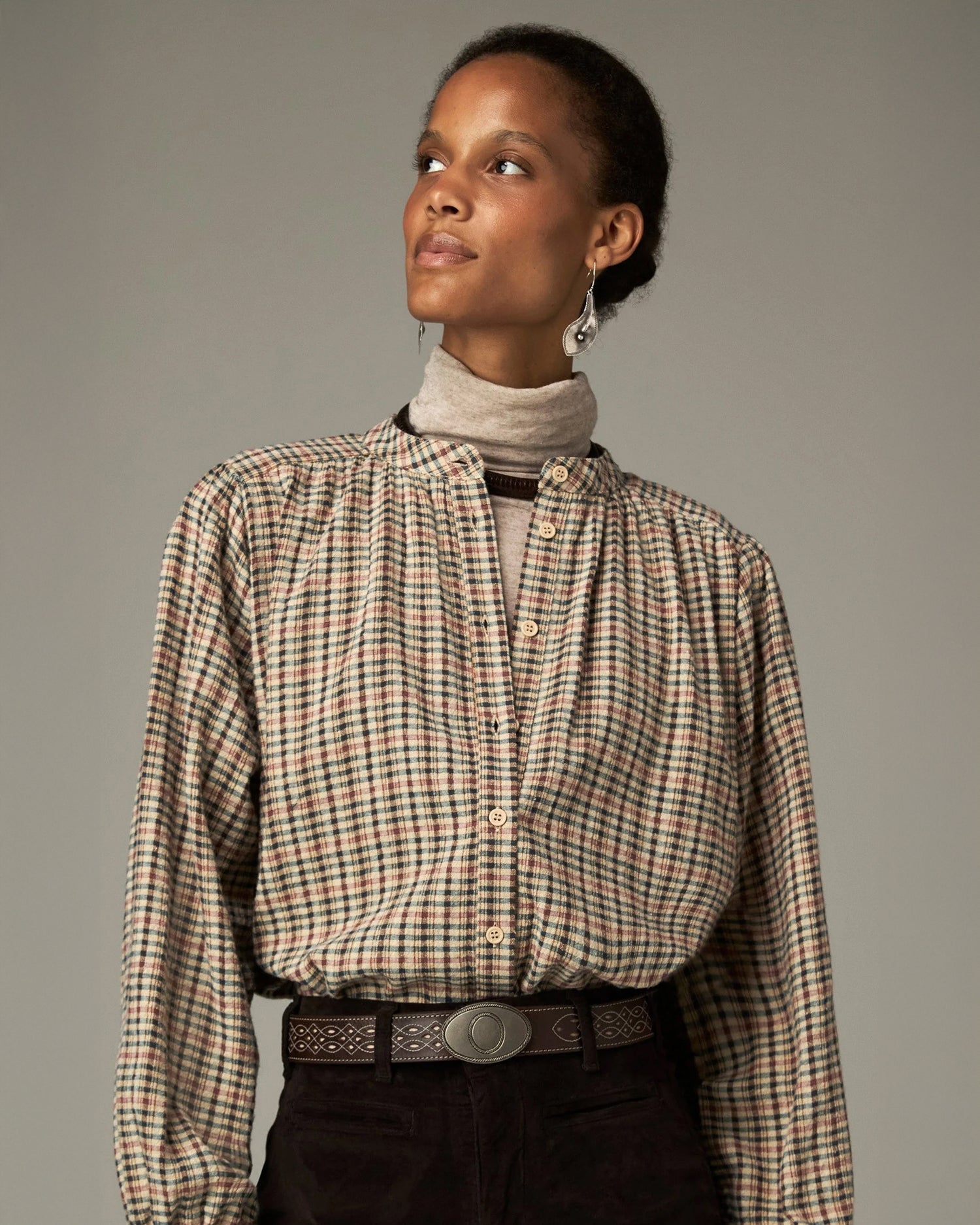 Ceday Valley Plaid Shirt - Rustic Plaid