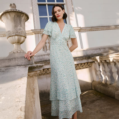 Lotta Dress - Yellow Feather