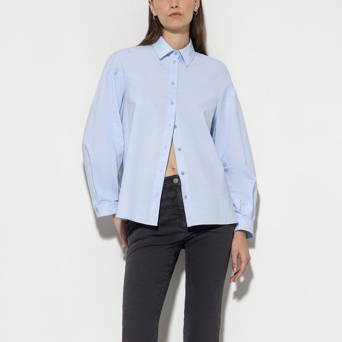 Chambray Shirt - Sky Blue