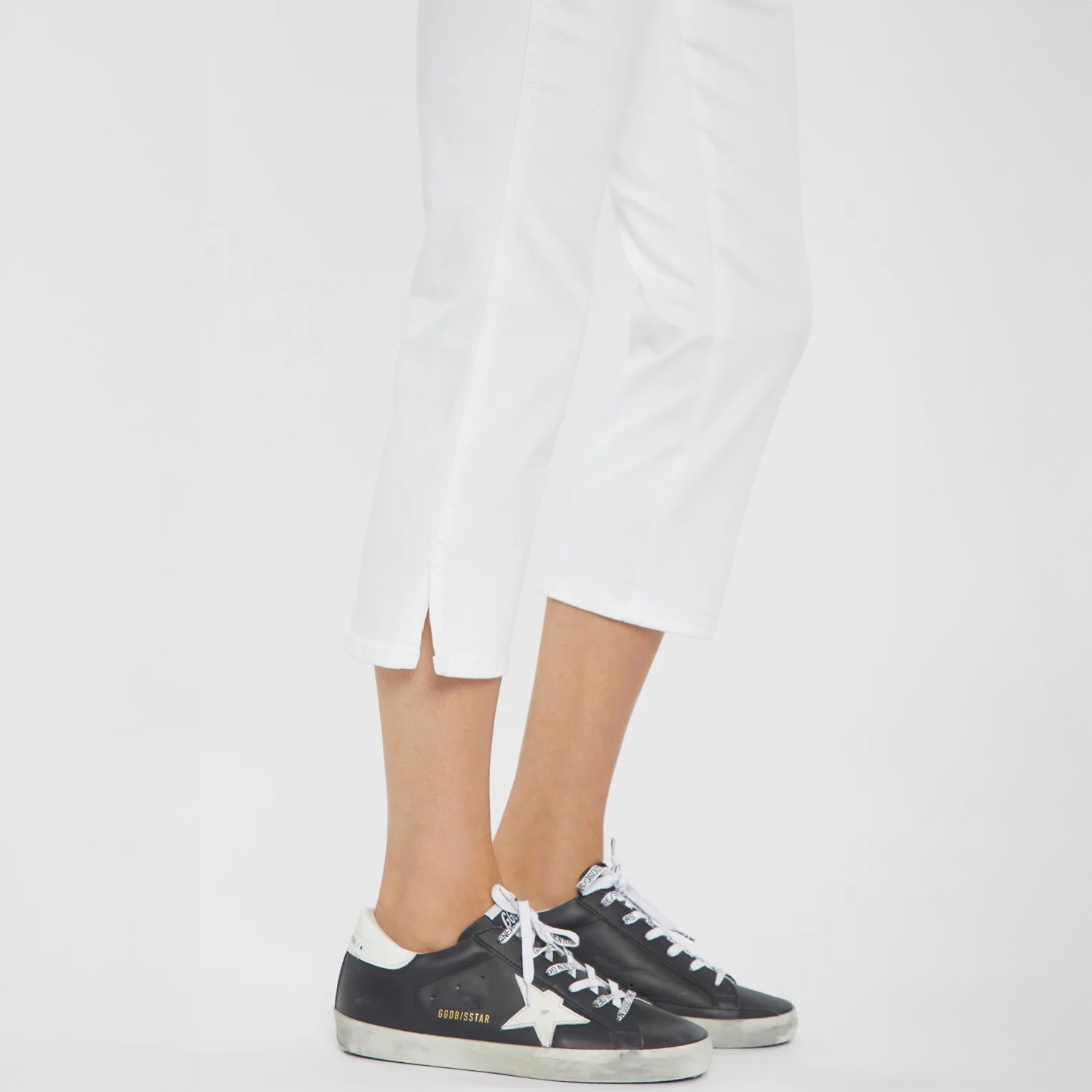 Chloe Capri Jeans - Optic White