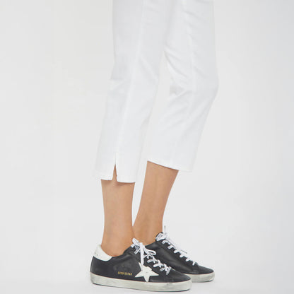 Chloe Capri Jeans - Optic White