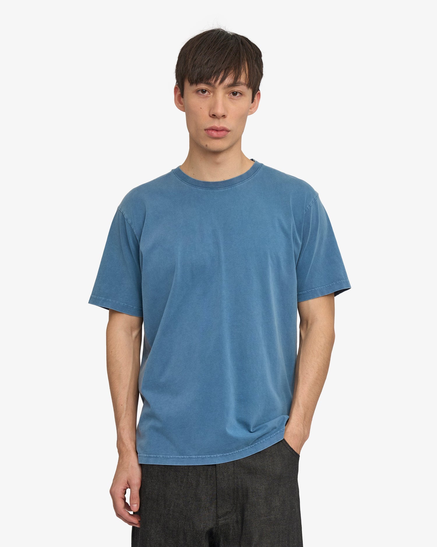 Classic Organic Tee - Faded Indigo