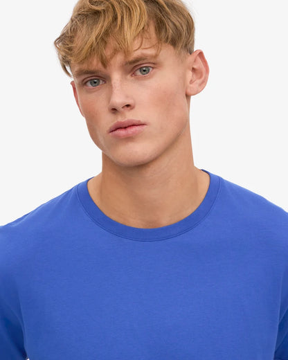 Classic Organic Tee - Sapphire Blue