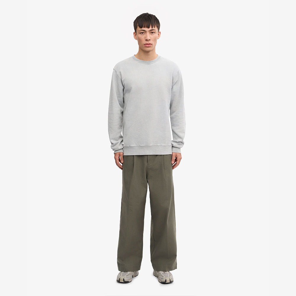 Classic Organic Crew - Faded Grey