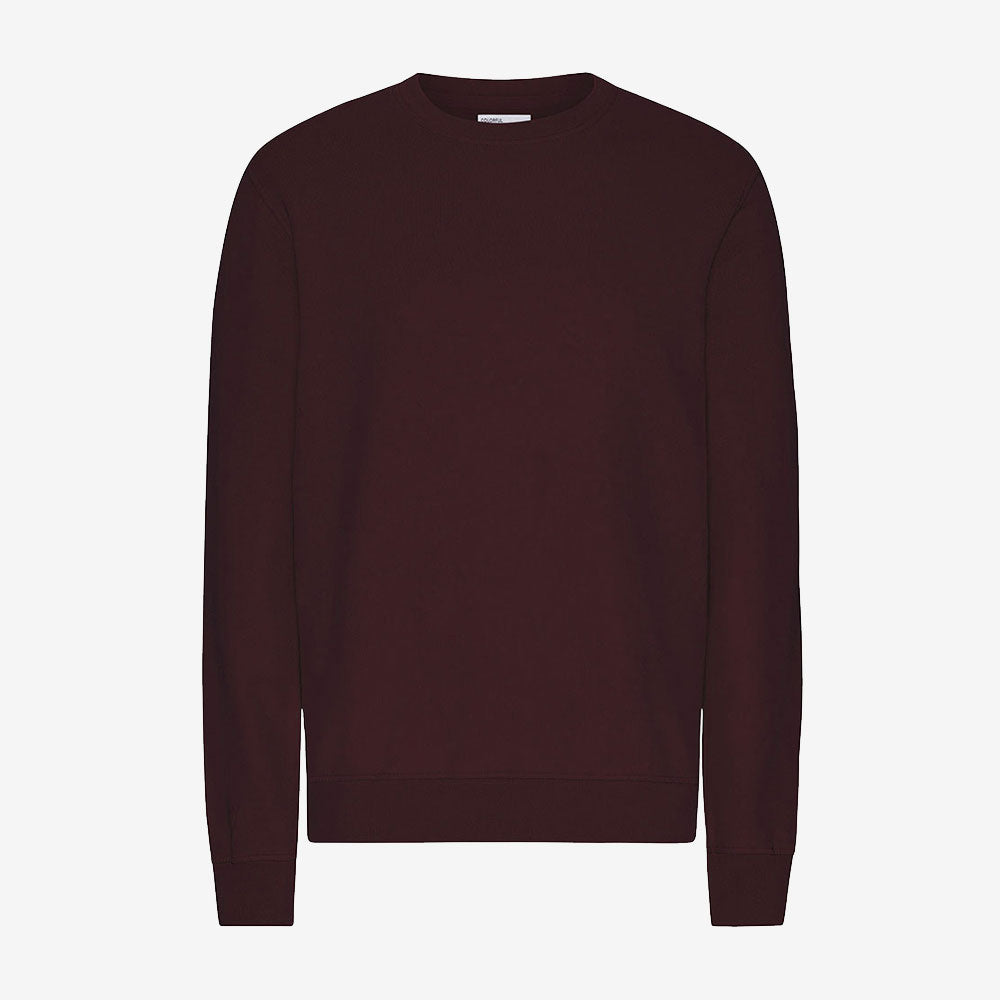 Classic Organic Crew - Oxblood Red