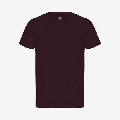 Classic Organic Tee - Oxblood Red